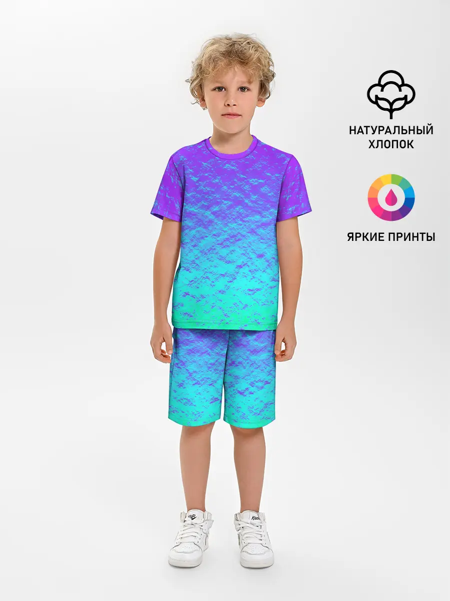 Детская пижама с шортами / ПЕРЛАМУТР