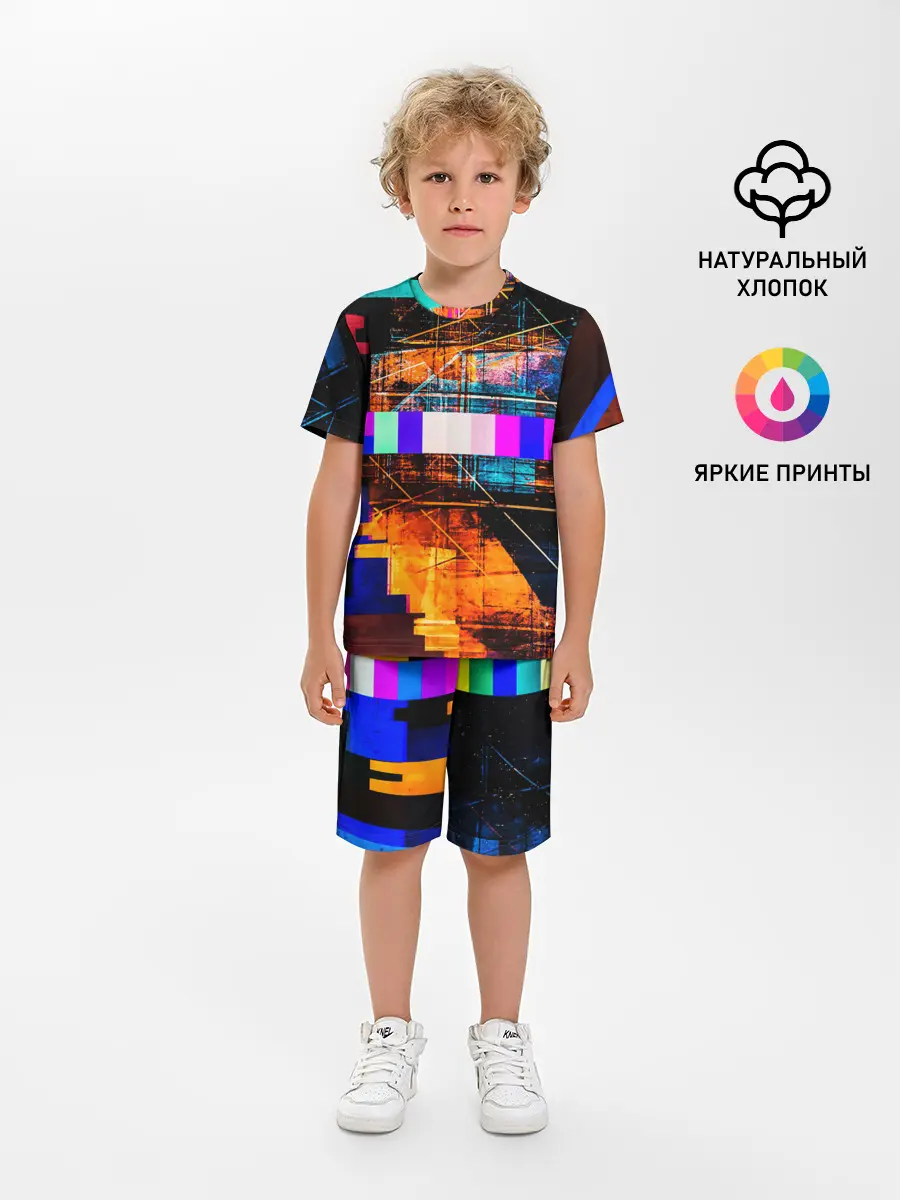 Детская пижама с шортами / ПОМЕХИ