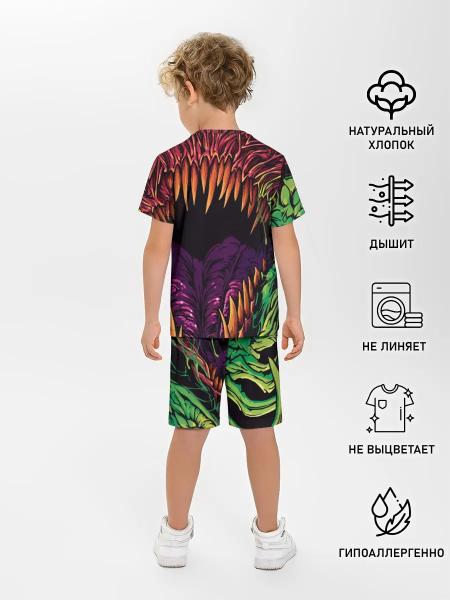 Детская пижама с шортами / CS GO Huper beast