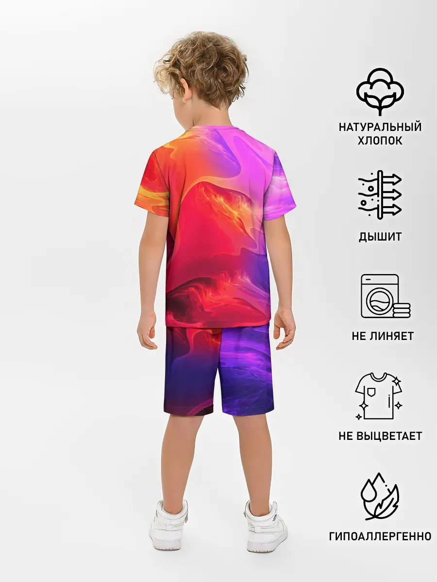 Детская пижама с шортами / Шаман Кинг | Йо Асакура