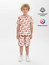 Детская пижама с шортами / Рыжий паттер