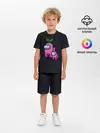 Детская пижама с шортами / Among us Pink+ kid Pink