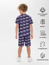 Детская пижама с шортами / Cat Space