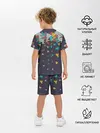Детская пижама с шортами / Самолётики