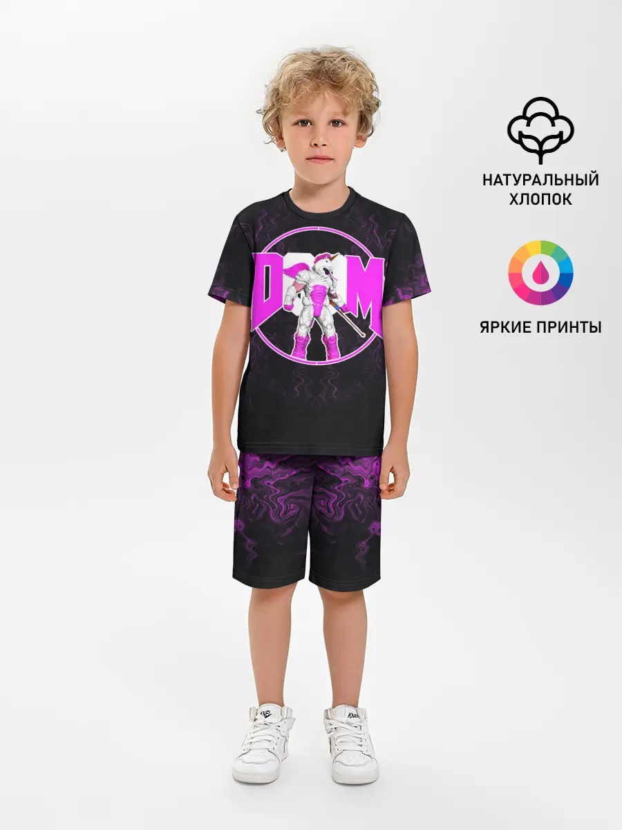 Детская пижама с шортами / DooM Eternal