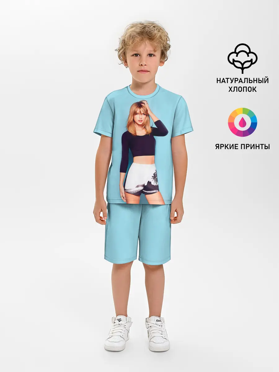 Детская пижама с шортами / Взгляд Тейлор