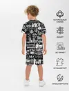 Детская пижама с шортами / ЛОГОТИПЫ РОК ГРУПП