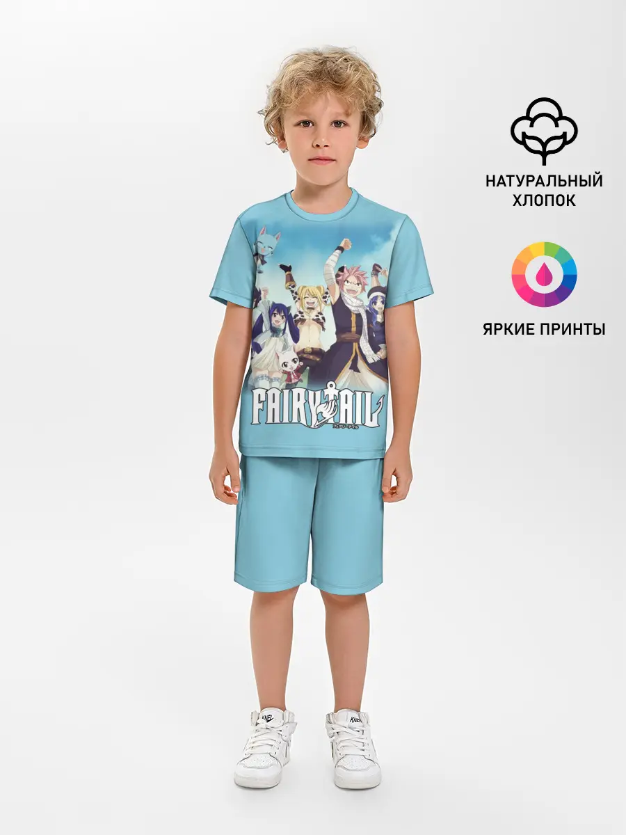 Детская пижама с шортами / Fairy Tail Heroes
