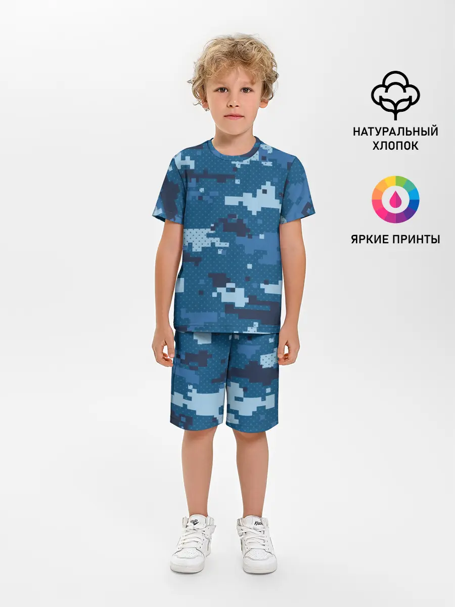 Детская пижама с шортами / МИЛИТАРИ
