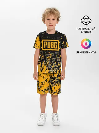 Детская пижама с шортами / PUBG