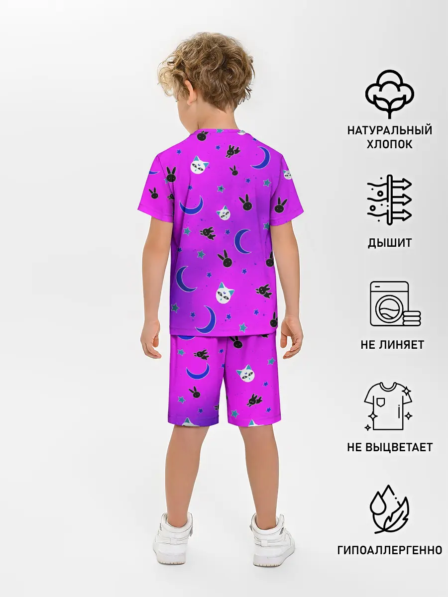 Детская пижама с шортами / GOTHIC SAILOR MOON