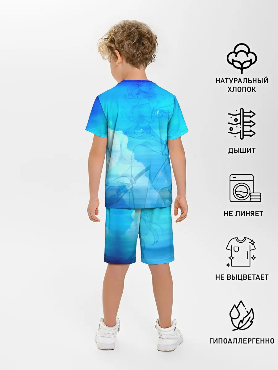 Детская пижама с шортами / Genshin Impact - Lumine