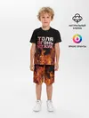 Детская пижама с шортами / Толя огонь мужик