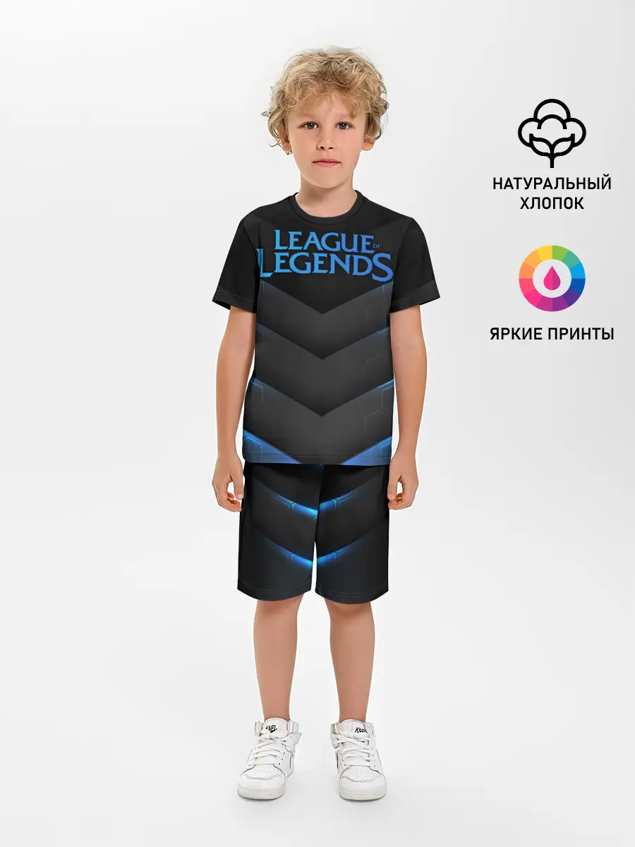 Детская пижама с шортами / League of Legends