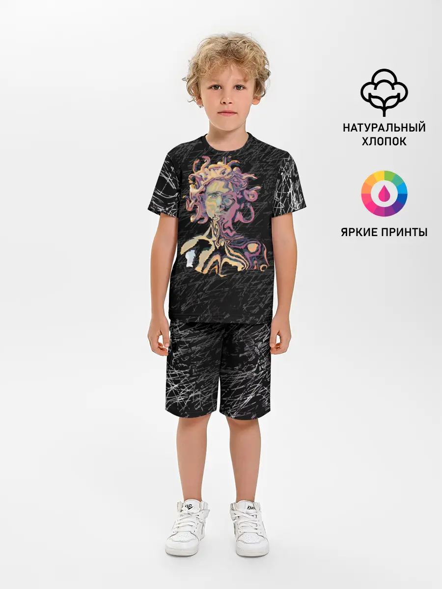 Детская пижама с шортами / Горгона YES