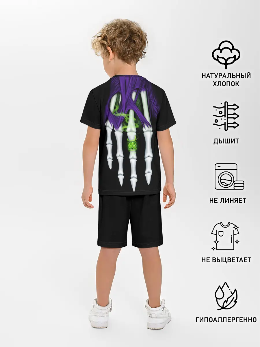 Детская пижама с шортами / Нежить Чернокнижник