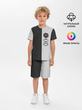 Детская пижама с шортами / EXO