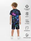 Детская пижама с шортами / АБСТРАКЦИЯ КОСМОСА