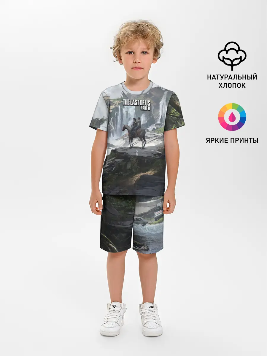 Детская пижама с шортами / Элли и Дина