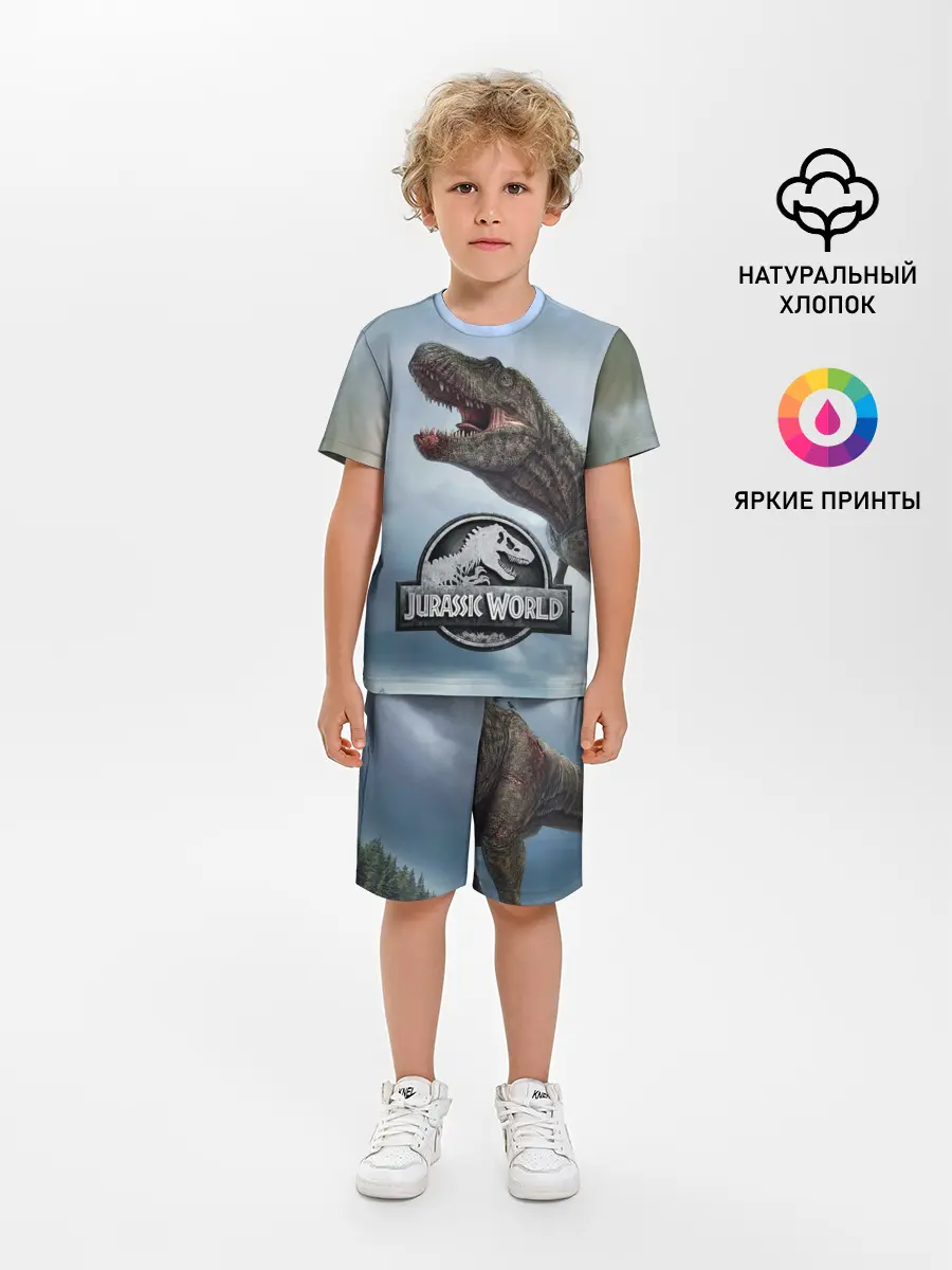 Детская пижама с шортами / Jurassic World | Мир Юрского периода