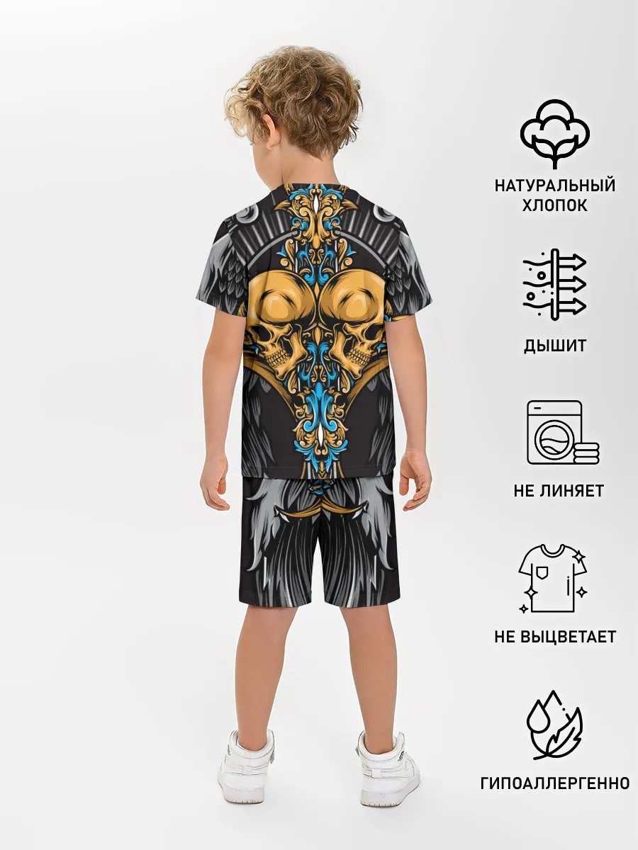 Детская пижама с шортами / Metallica