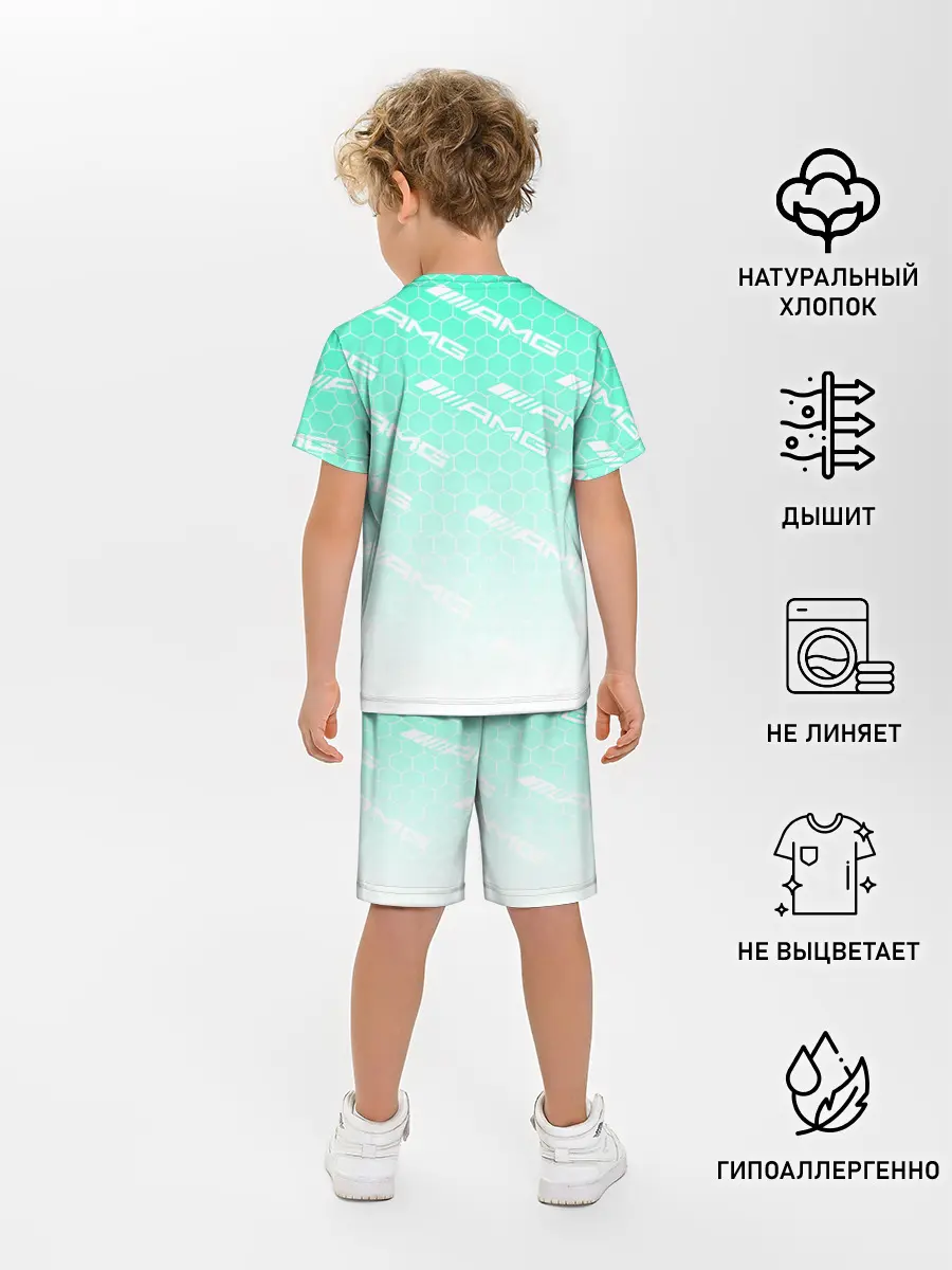 Детская пижама с шортами / MERCEDES BENZ AMG