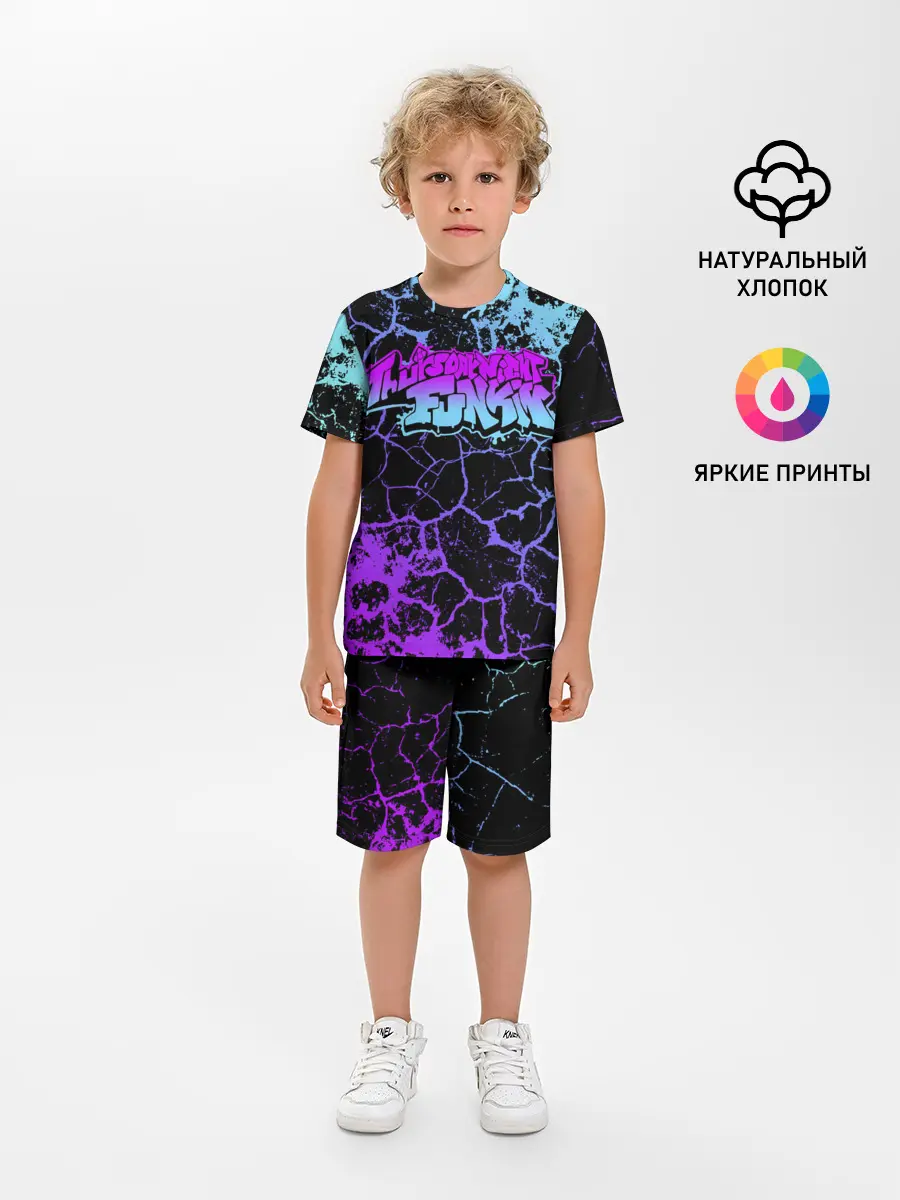 Детская пижама с шортами / Friday Night Funkin