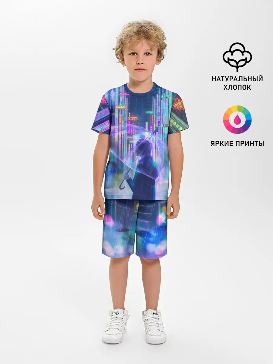 Детская пижама с шортами / ANIME NEON