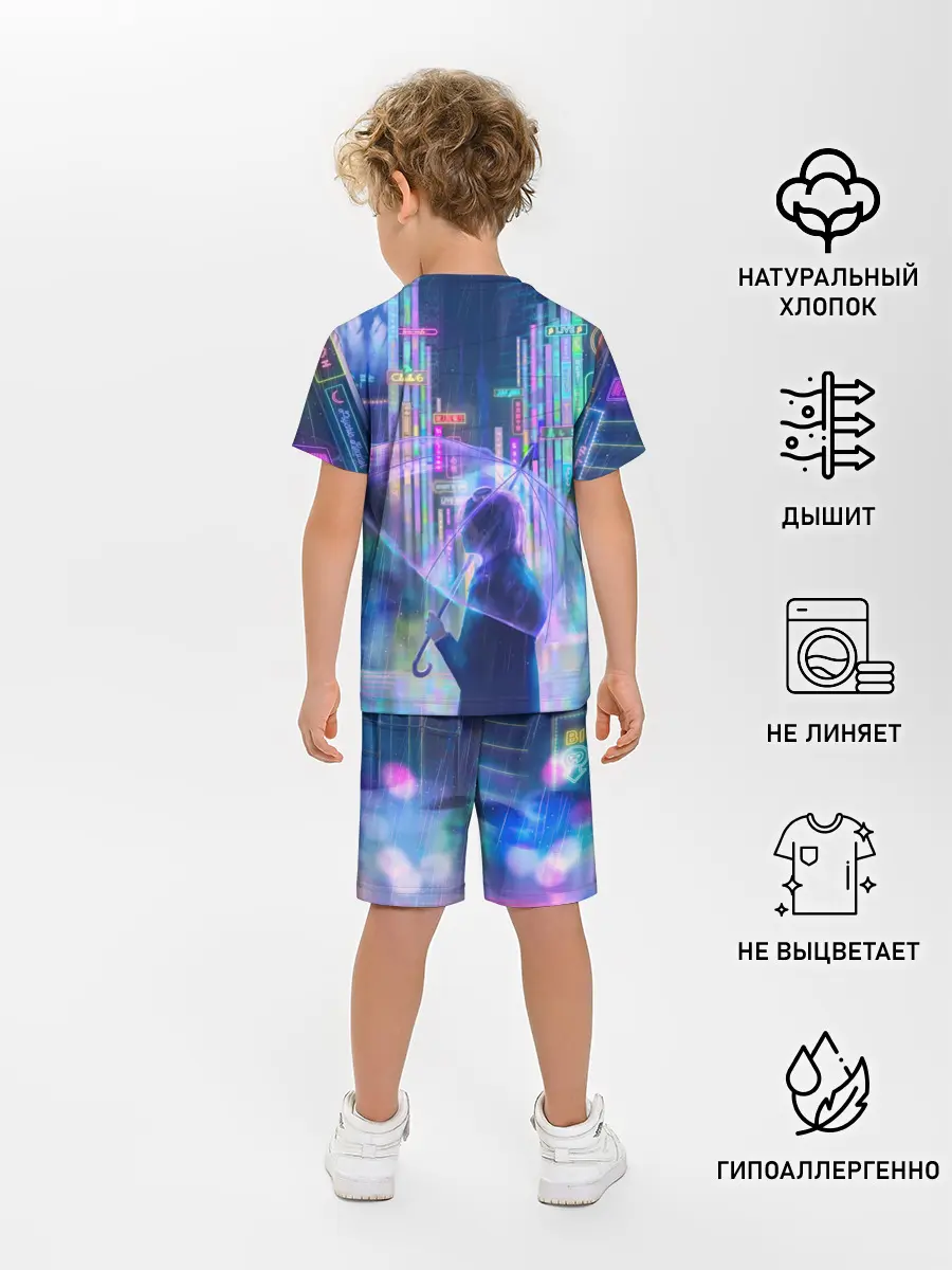 Детская пижама с шортами / ANIME NEON