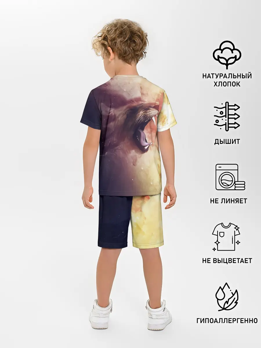 Детская пижама с шортами / TIGER ROAR