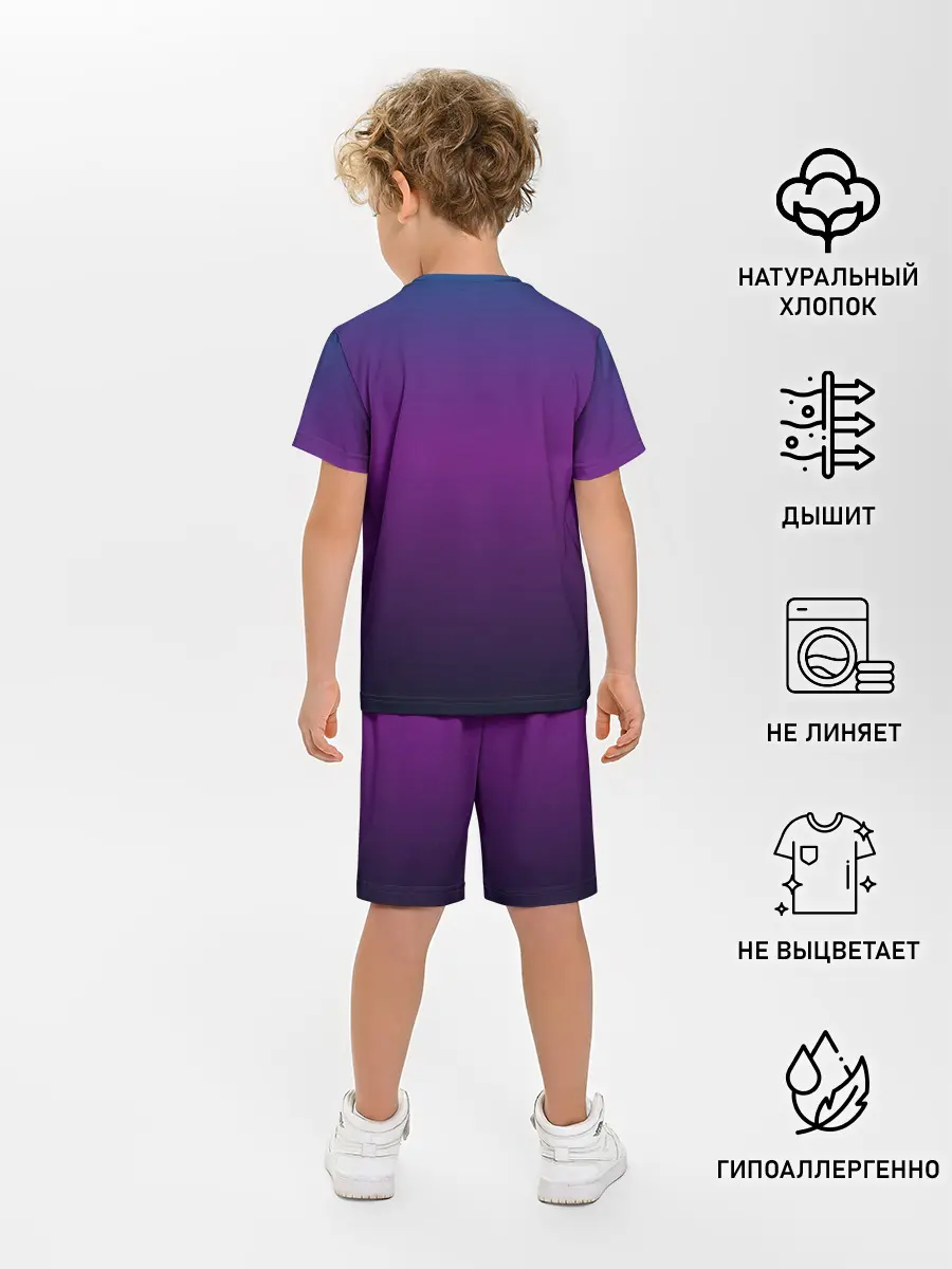 Детская пижама с шортами / Ретро 80е