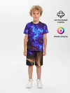 Детская пижама с шортами / FRACTAL STORM