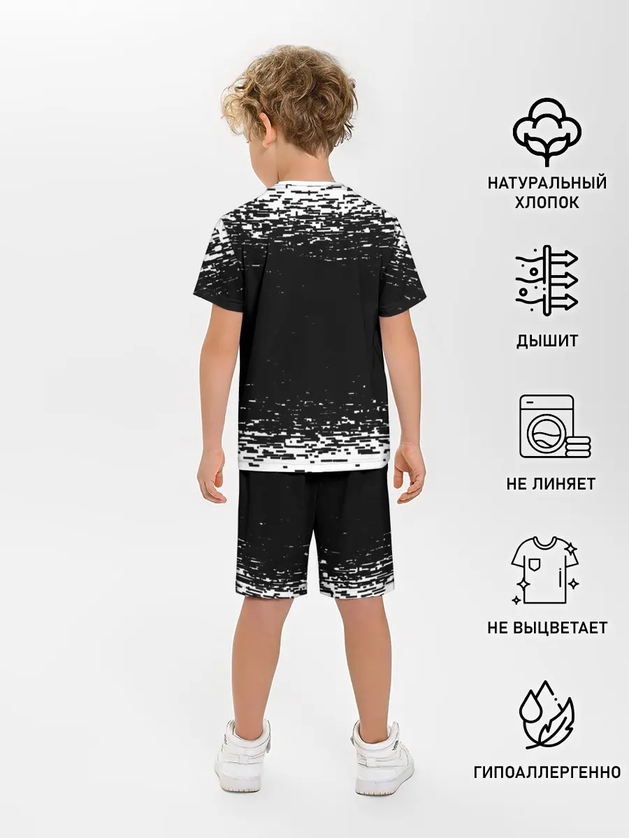 Детская пижама с шортами / ДДТ ЛОГО | DDT LOGO