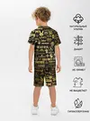 Детская пижама с шортами / ЛОГОТИПЫ ИГР ЗОЛОТО | GOLDEN