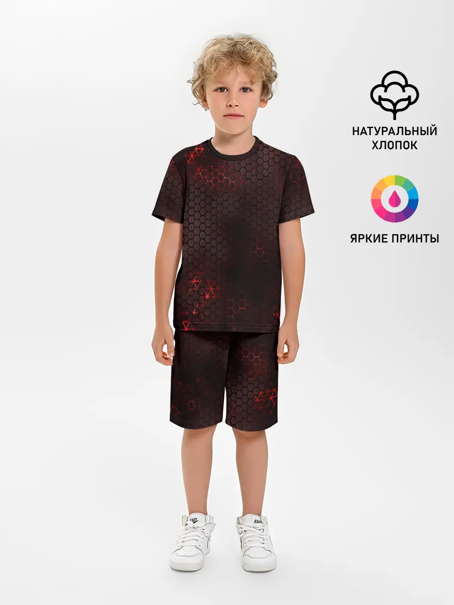 Детская пижама с шортами / СТАЛЬНАЯ БРОНЯ