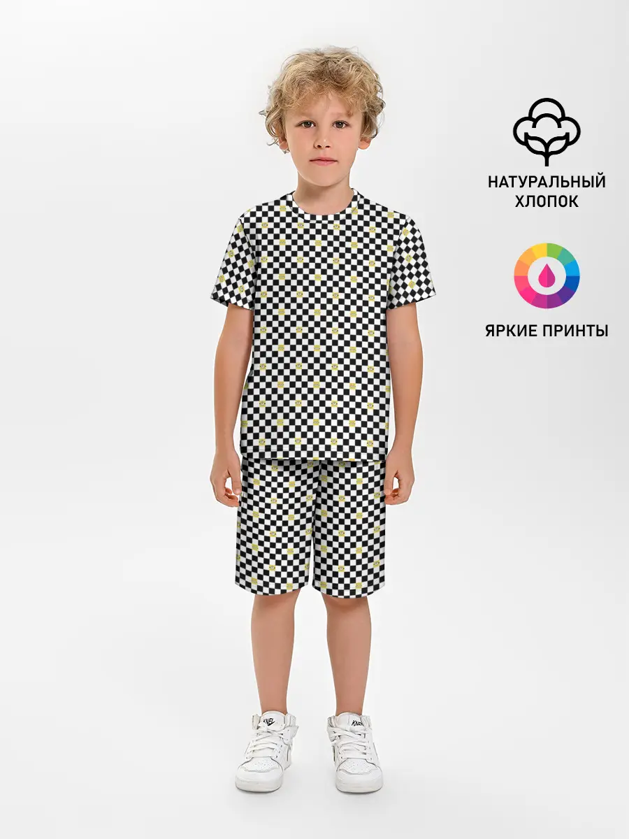 Детская пижама с шортами / Бойчик