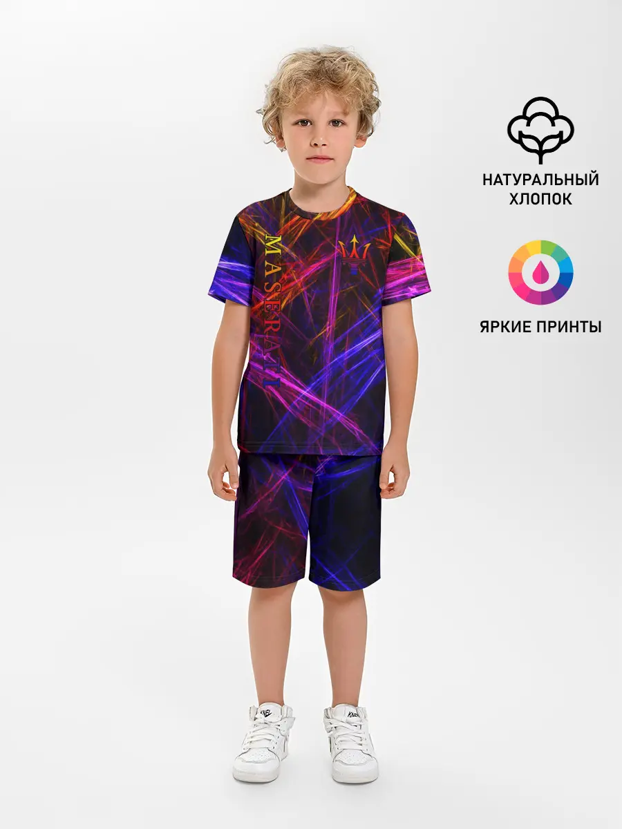 Детская пижама с шортами / Maserati | Мазерати