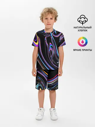 Детская пижама с шортами / Отражение