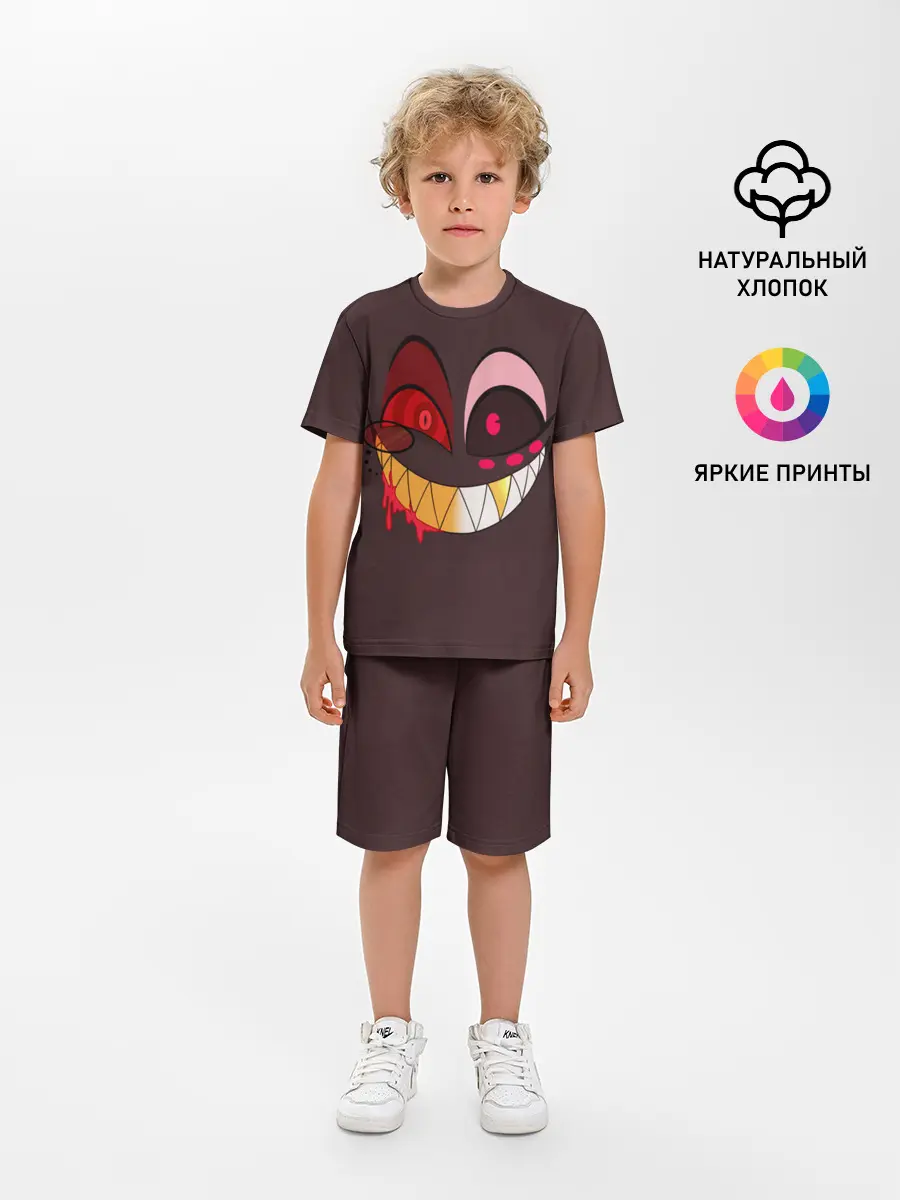 Детская пижама с шортами / Отель Хазбин