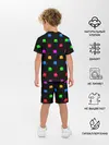 Детская пижама с шортами / Пакмен