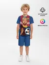 Детская пижама с шортами / Месси Бог