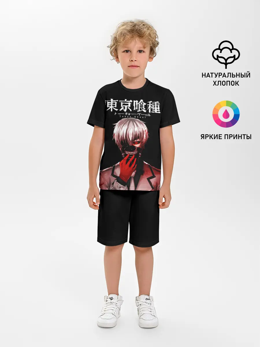 Детская пижама с шортами / Токийский гуль