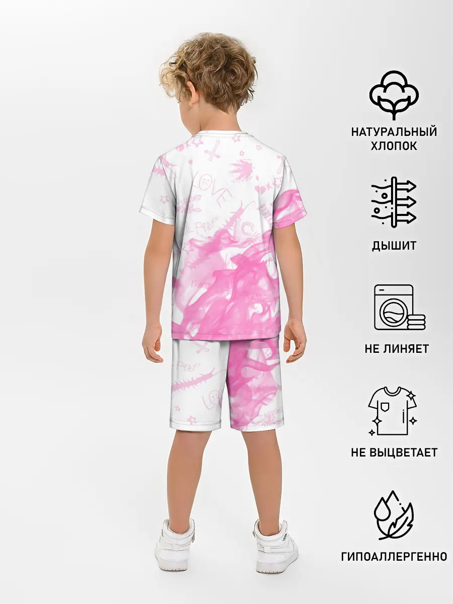 Детская пижама с шортами / LIL PEEP / ЛИЛ ПИП