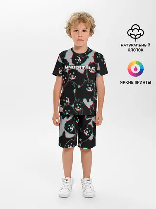 Детская пижама с шортами / Undertale