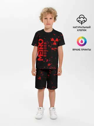 Детская пижама с шортами / METRO