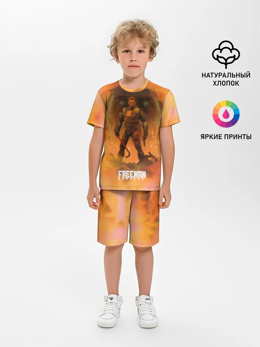 Детская пижама с шортами / FREEMAN | GMAN | HALF-LIFE