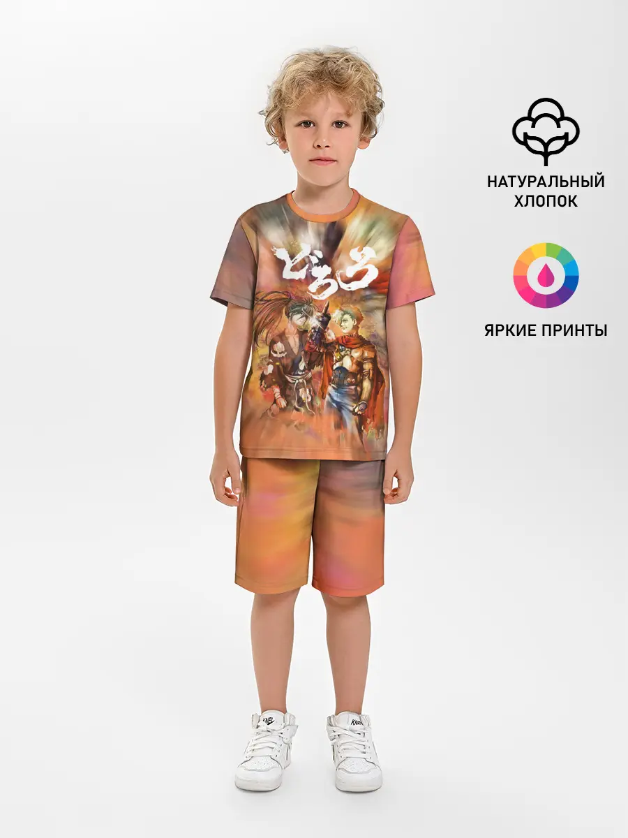 Детская пижама с шортами / Хяккимару | Hyakkimaru