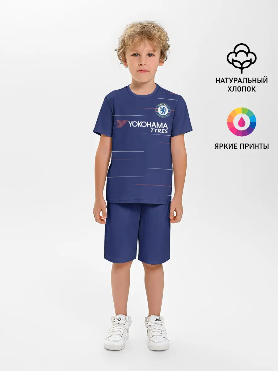 Детская пижама с шортами / Азар Челси 18-19