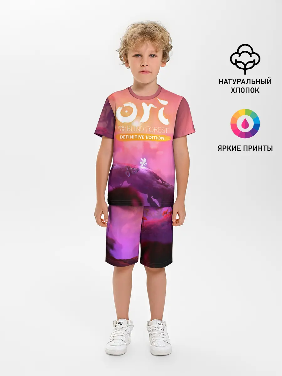Детская пижама с шортами / Ori and the Will of the Wisps