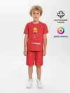 Детская пижама с шортами / Энди Уорхол - Красный Ленин